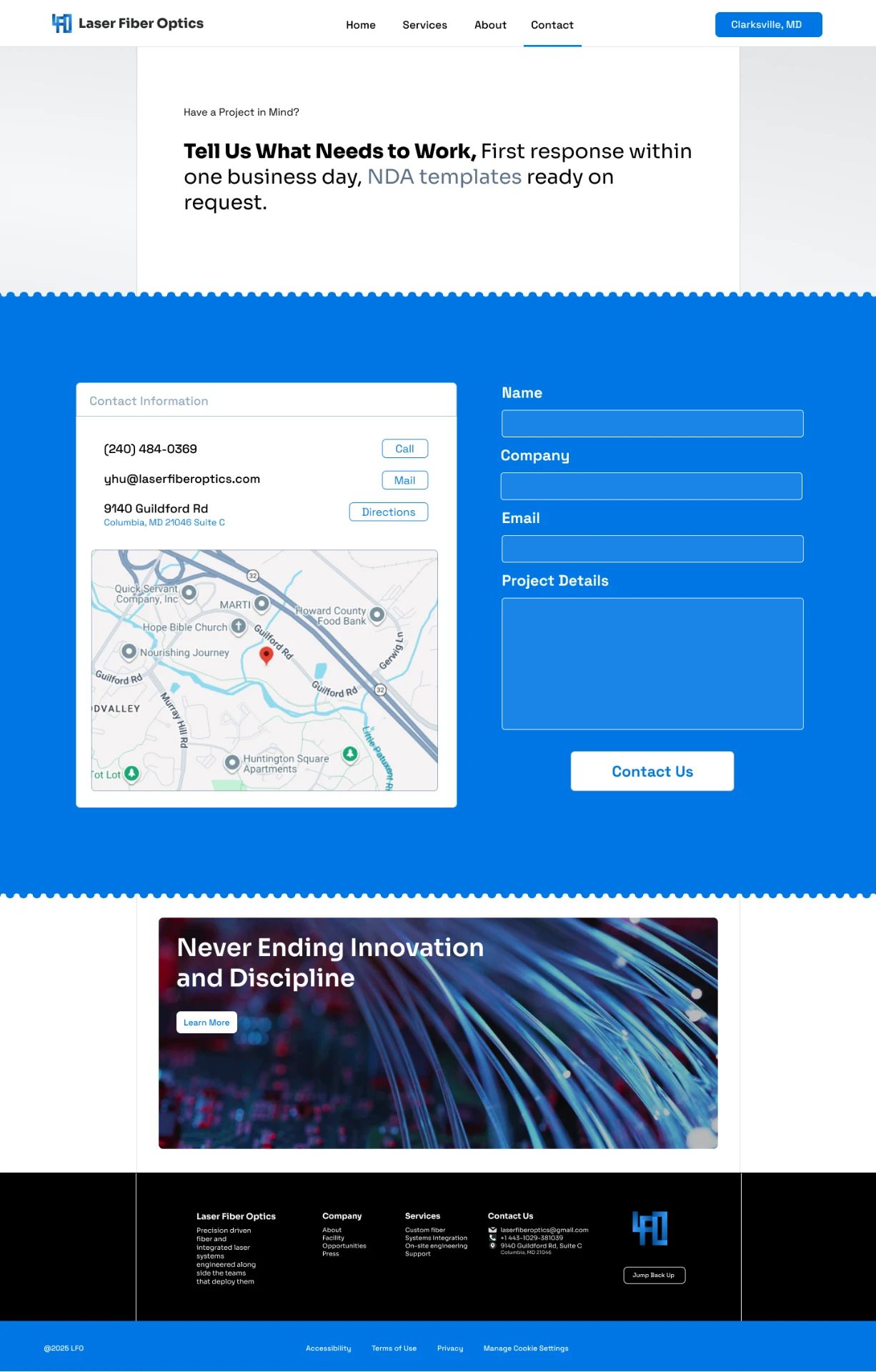 Laser Fiber Optics